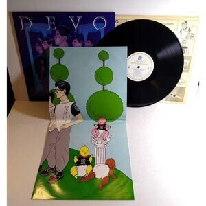 Devo New Traditionalists Vinyl LP Record Album New Wave + POSTER Canada 1981